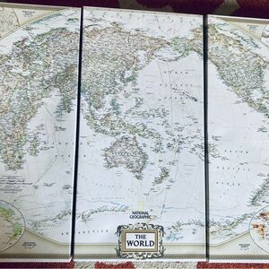 World Map Canvas